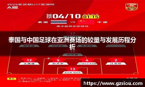 泰国与中国足球在亚洲赛场的较量与发展历程分析